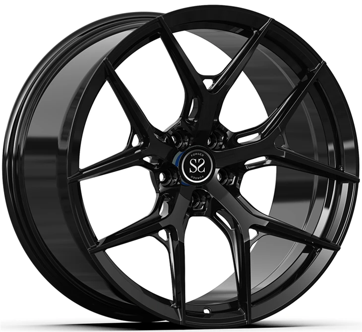Aangepaste tuning 5-spaaks stijl 1 stuk gesmede velgen 17 ~ 24 inch voor Benz AMG GT