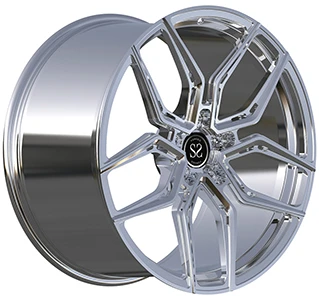 Chrome nieuwe stijl gespreid 21 en 22 inch voor Tesla Model S Plaid