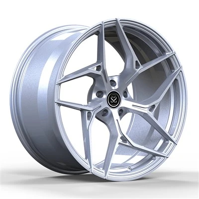 1 stuk gesmede wielen zilver 22x9,5 en 22x11 voor G70 BMW 760