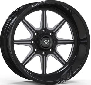 20 22 24 inch offroad gesmeed wiel met diepe lip