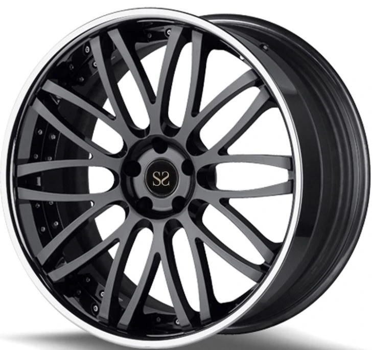 Gloss Black 18inch 2-PC Forged Alloy Rims For AMG Car Rims