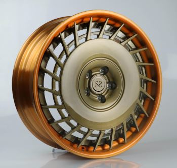 2-PC brons aangepaste 20X10J gesmede wielen voor Audi S7 5x112