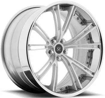 22x10, 22x11.5 2-PC Poolse gesmede velgen voor Lexus LS 5x114.3 "