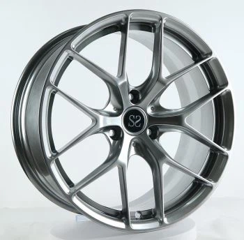 Hyper Silver Monoblock Gesmede Velgen Voor Smart