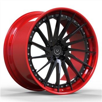 Heavy Duty Ferrari F8 Custom 2-piece 22 inch gesmede aluminium velgen