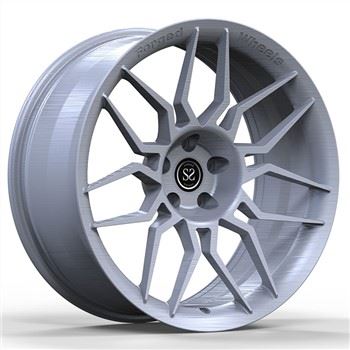 Mat Zilver Custom Gesmede 1-PC 6061-T6 Aluminium Velgen 5x112 20inch Voor Audi RS6