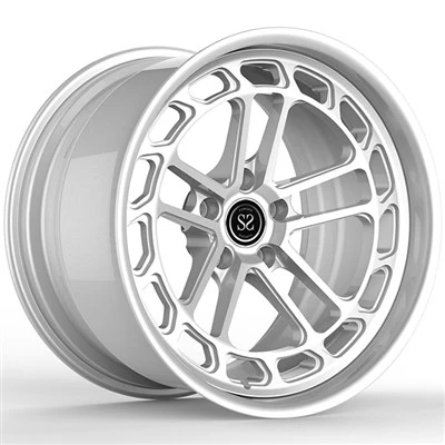 20x9.5 en 20x11.5 Custom 2-pc gesmede lichtmetalen velgen 5x110 voor Alfa Romeo Giulia