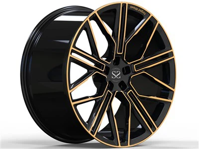 Zwart bronzen monoblock gesmede velgen voor BMW X5 Custom 1-delige wielen