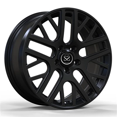 FIAT 500X 334 FACELIFT [2018 .. 2024] 16" 17" 18" 19" Custom Forged 1-PC aluminium velg Glanzend zwart